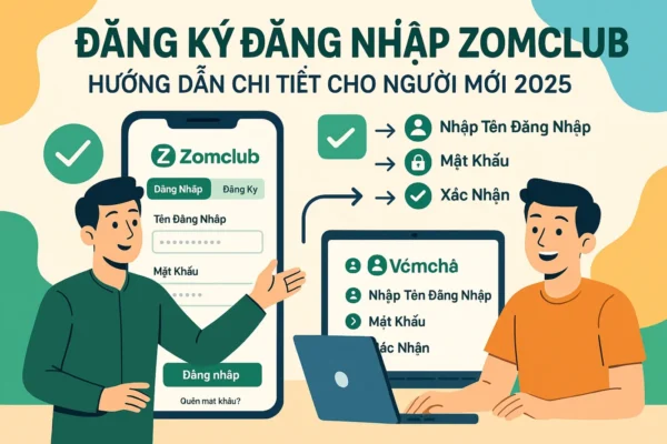 Đăng Ký Đăng Nhập Zomclub – Hướng Dẫn Chi Tiết Cho Người Mới 2025